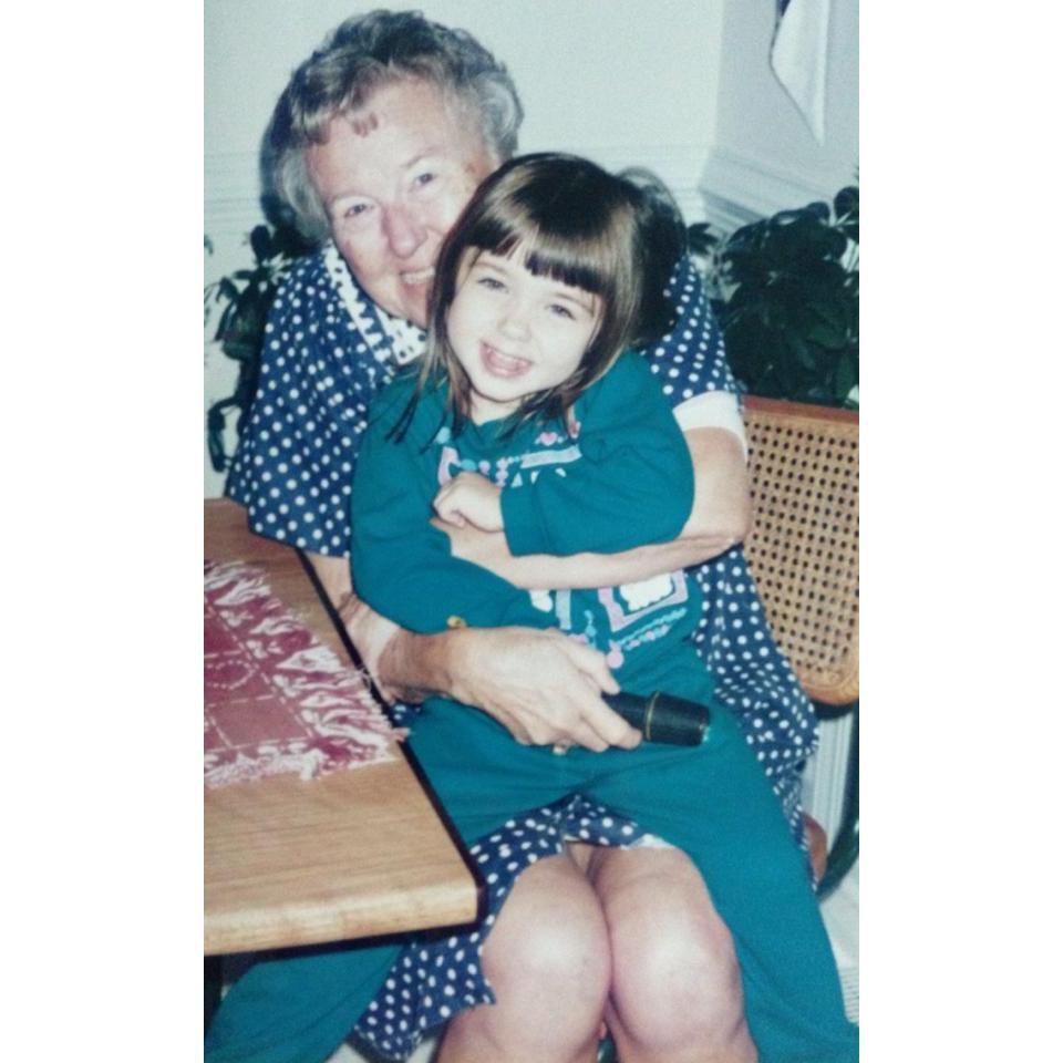Nana Evelyn Hendrickson and Kaitie <3