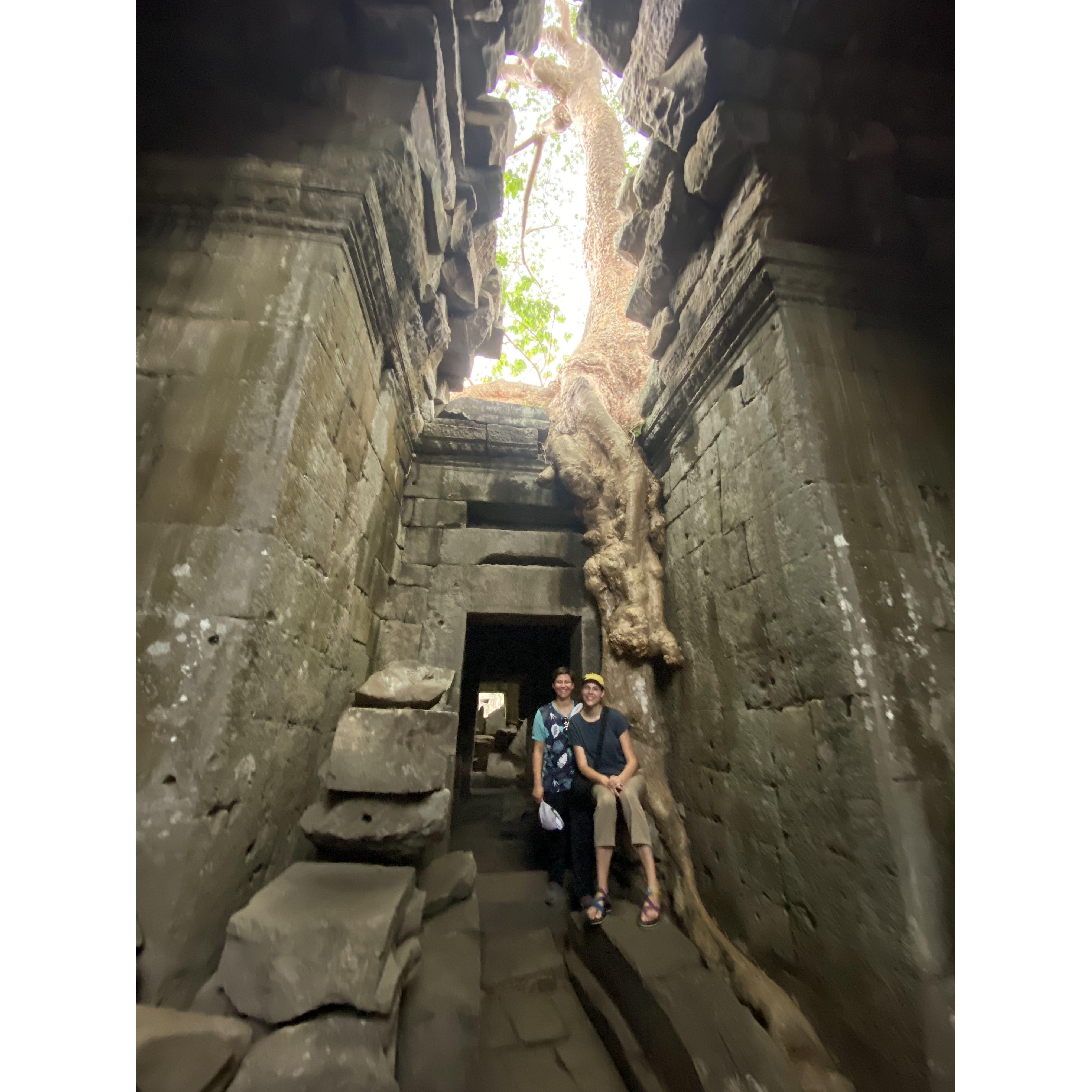 Us living our full Indiana Jones and Tomb Raider fantasies!