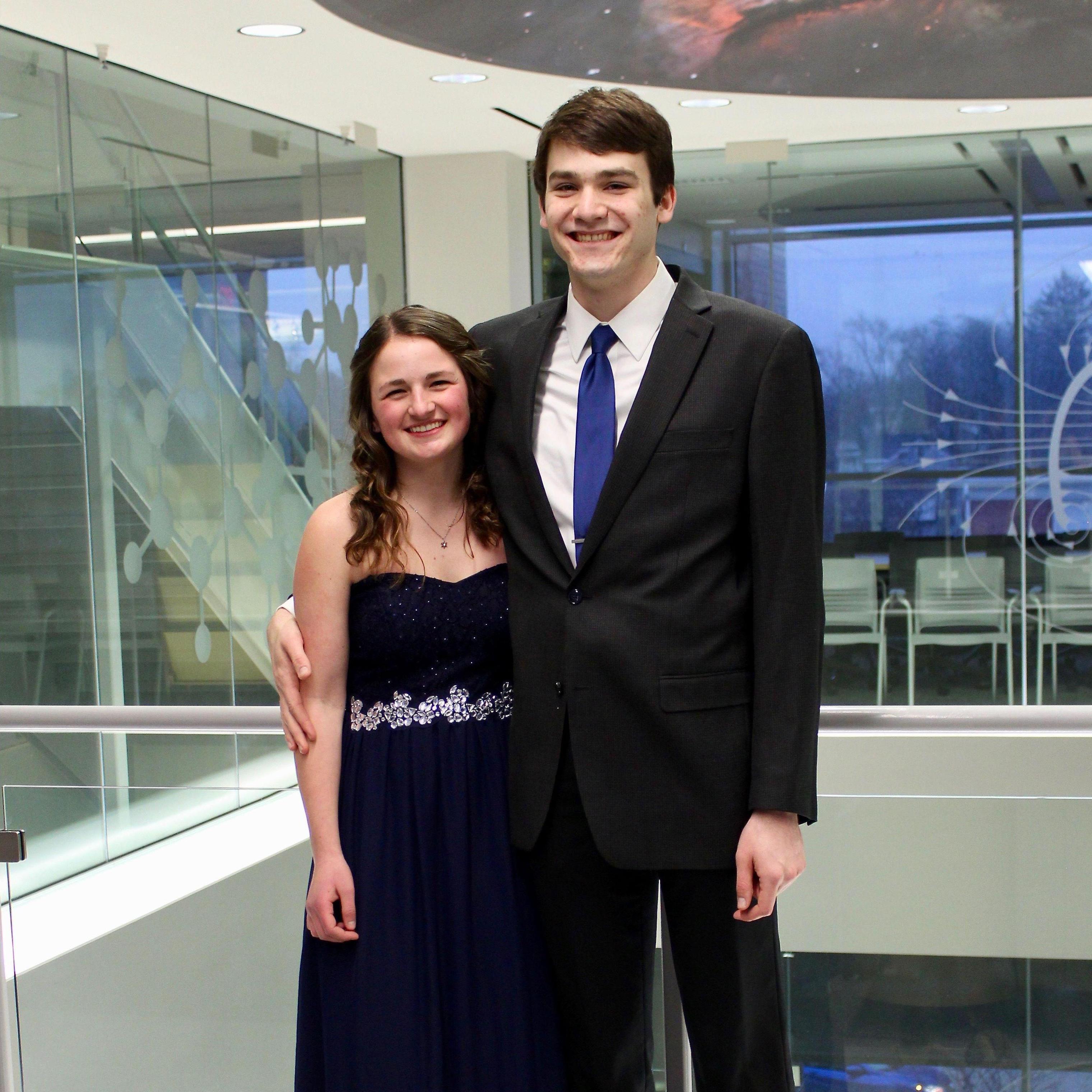 Karsten and Sophie's first date: Prez Ball 2020! Karsten gets a lot of flak for this picture because of how uncomfortable he looks, specifically his right hand.