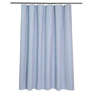 Pattern Stripe Shower Curtain (72"x72") White/Blue - Threshold™