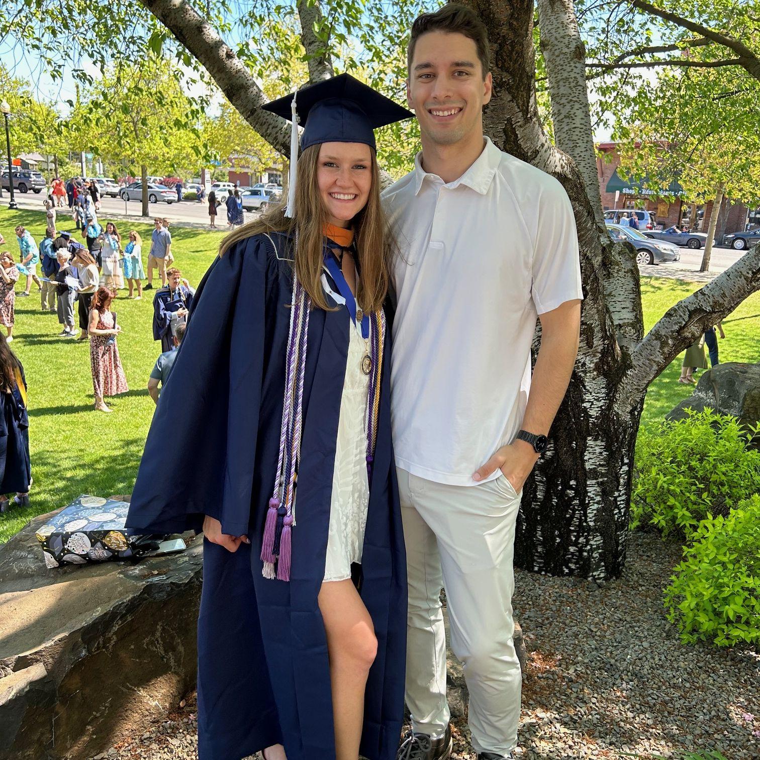 Maura's GU graduation