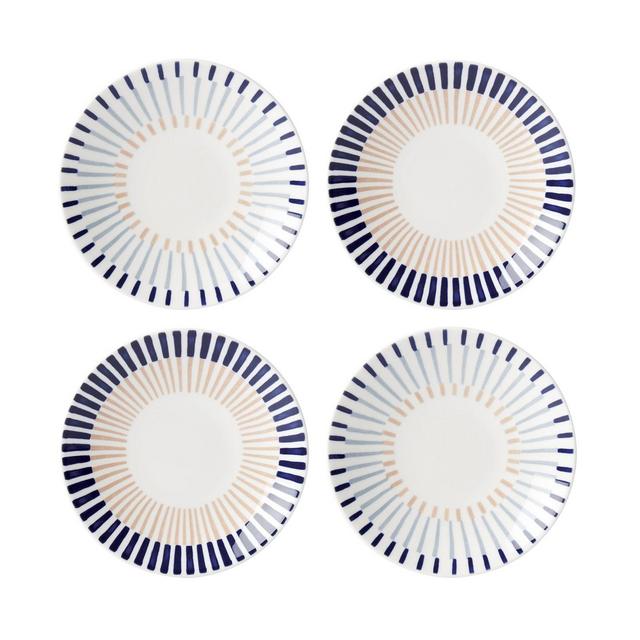 kate spade new york Brook Lane Tidbit Plates, Set of 4