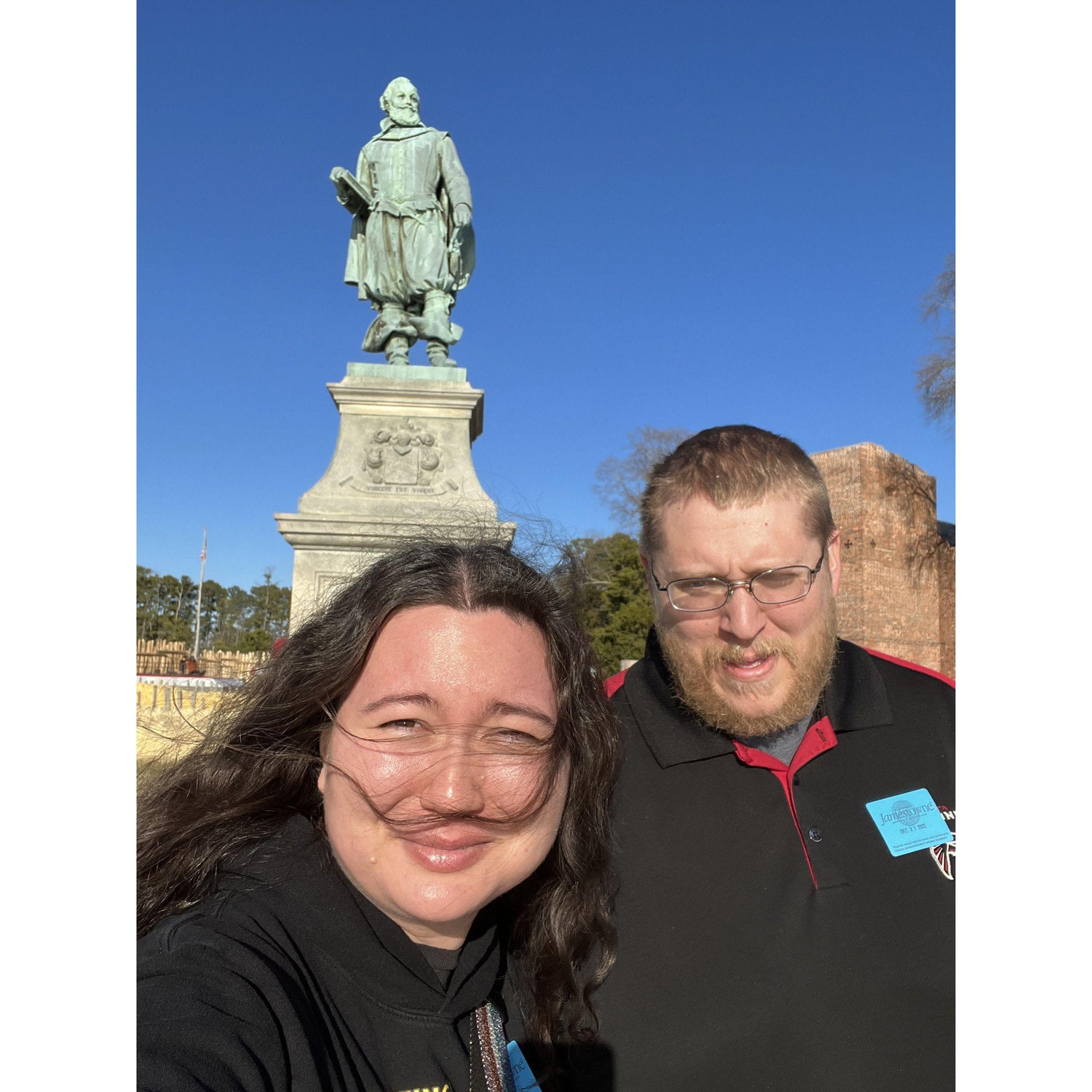 Jamestown, Virginia

This is where we first met in person. It was very windy.

December 27, 2022