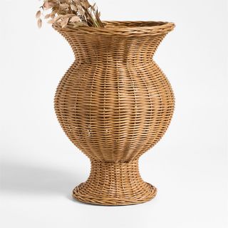 Alford Tall Woven Rattan Vase