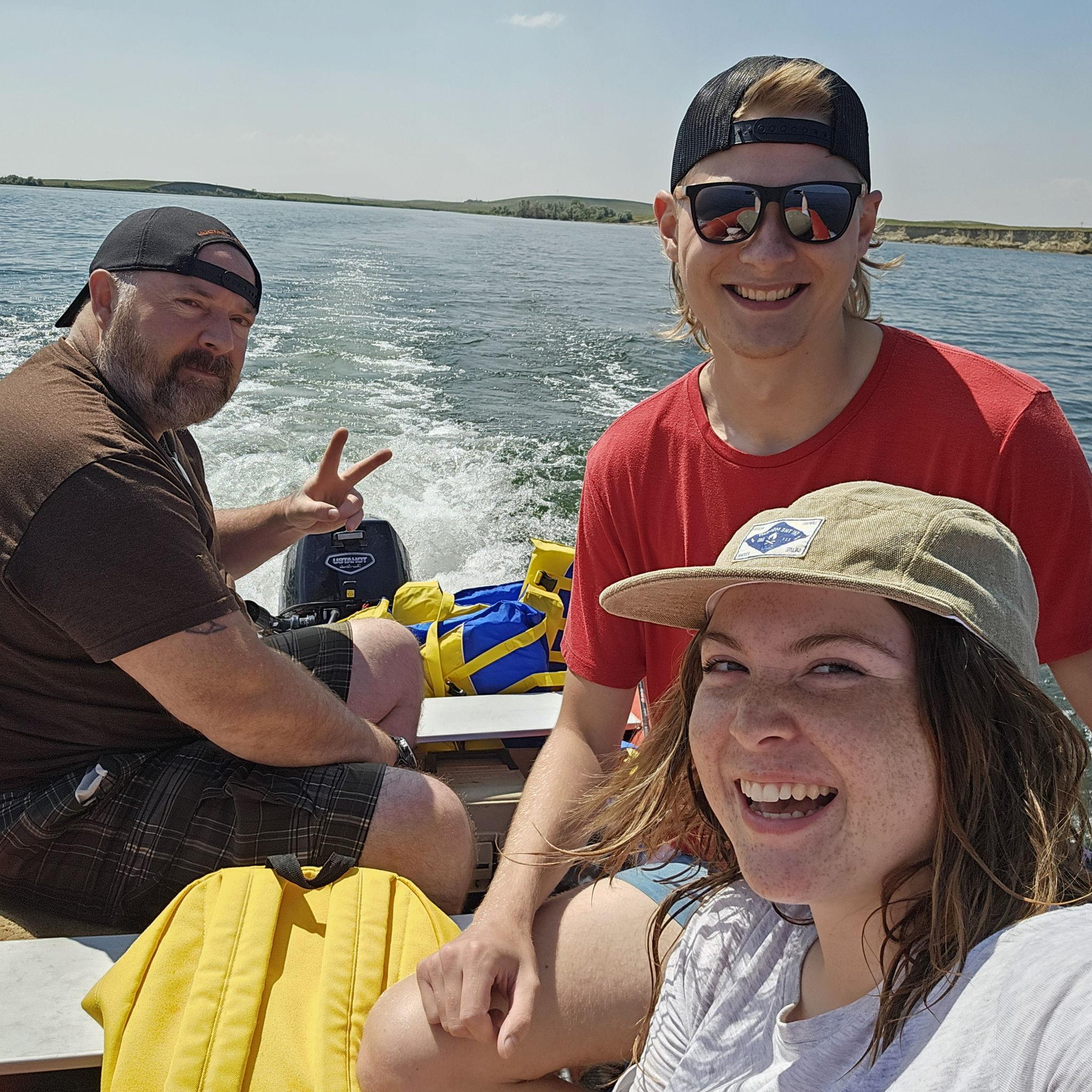 Jul 2024 - Boating trip with John (didn't catch any fish).
