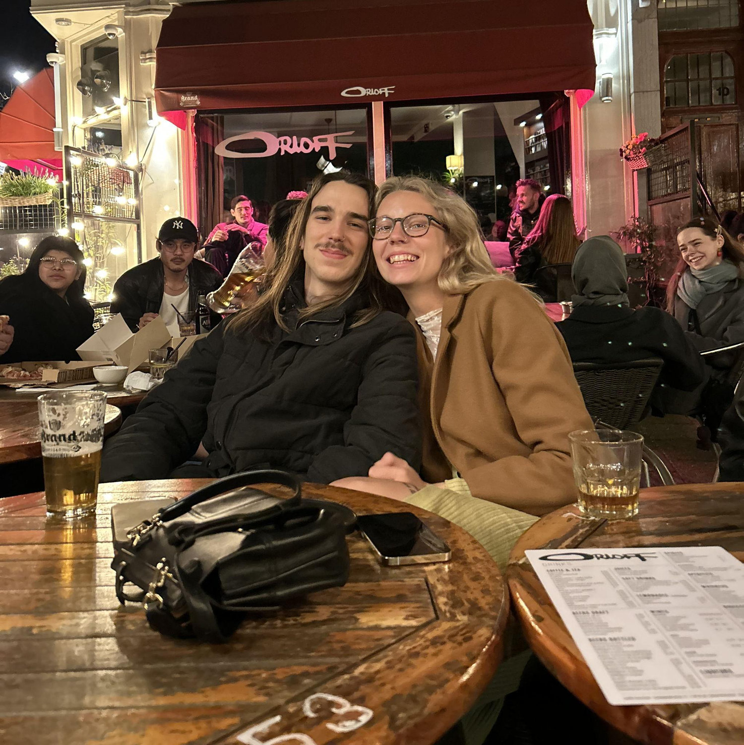 When I came back to Amsterdam for Jacks graduation from Audio Production school.