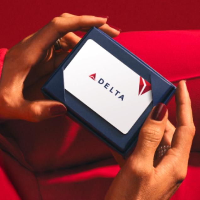 Delta Airlines Gift Card - Honeymoon flights