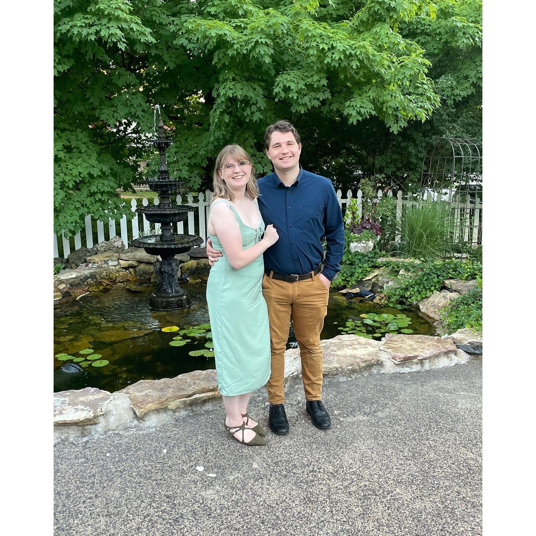 Taken at our friends' (Noah and Annie) wedding.