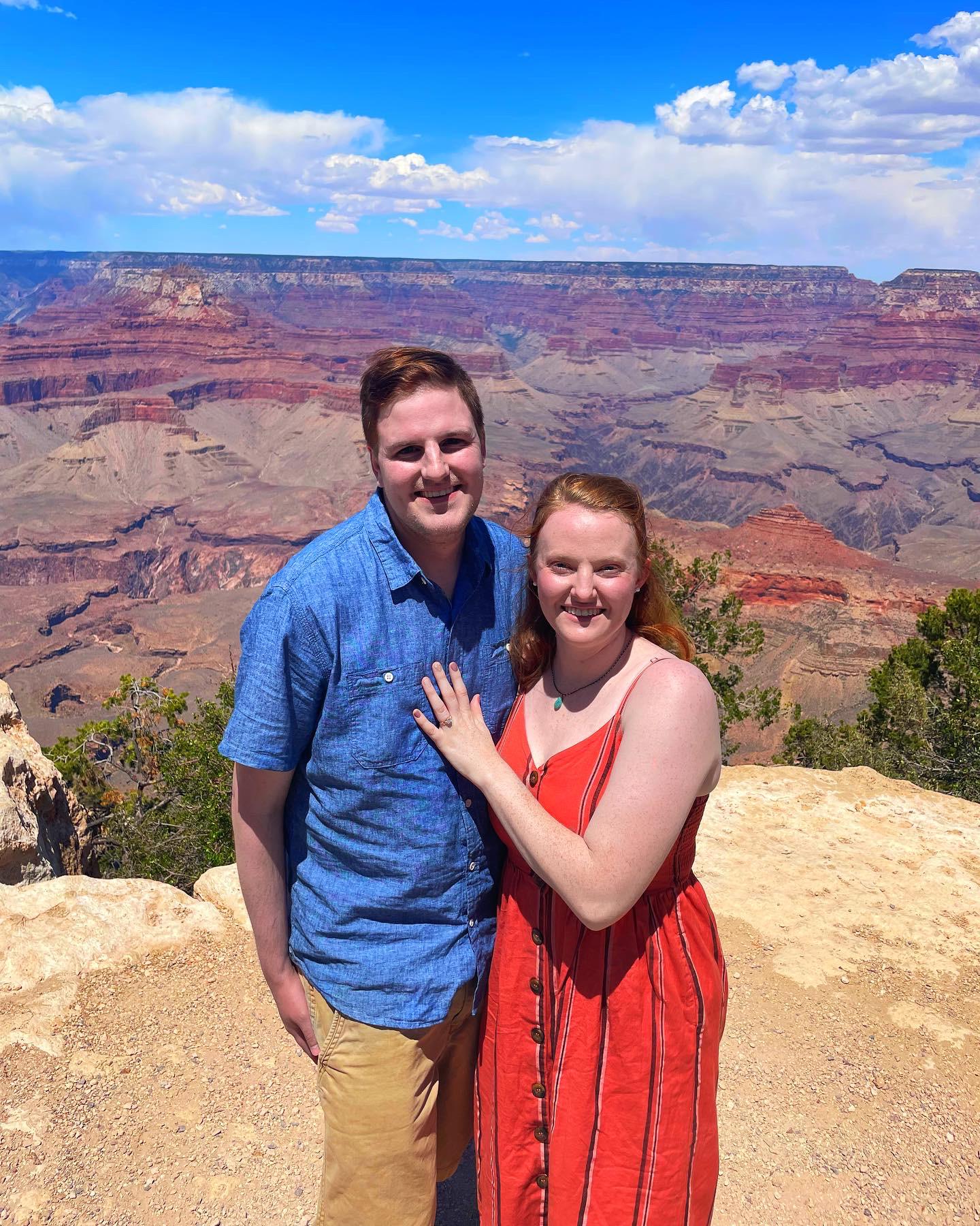 She said yes!!!