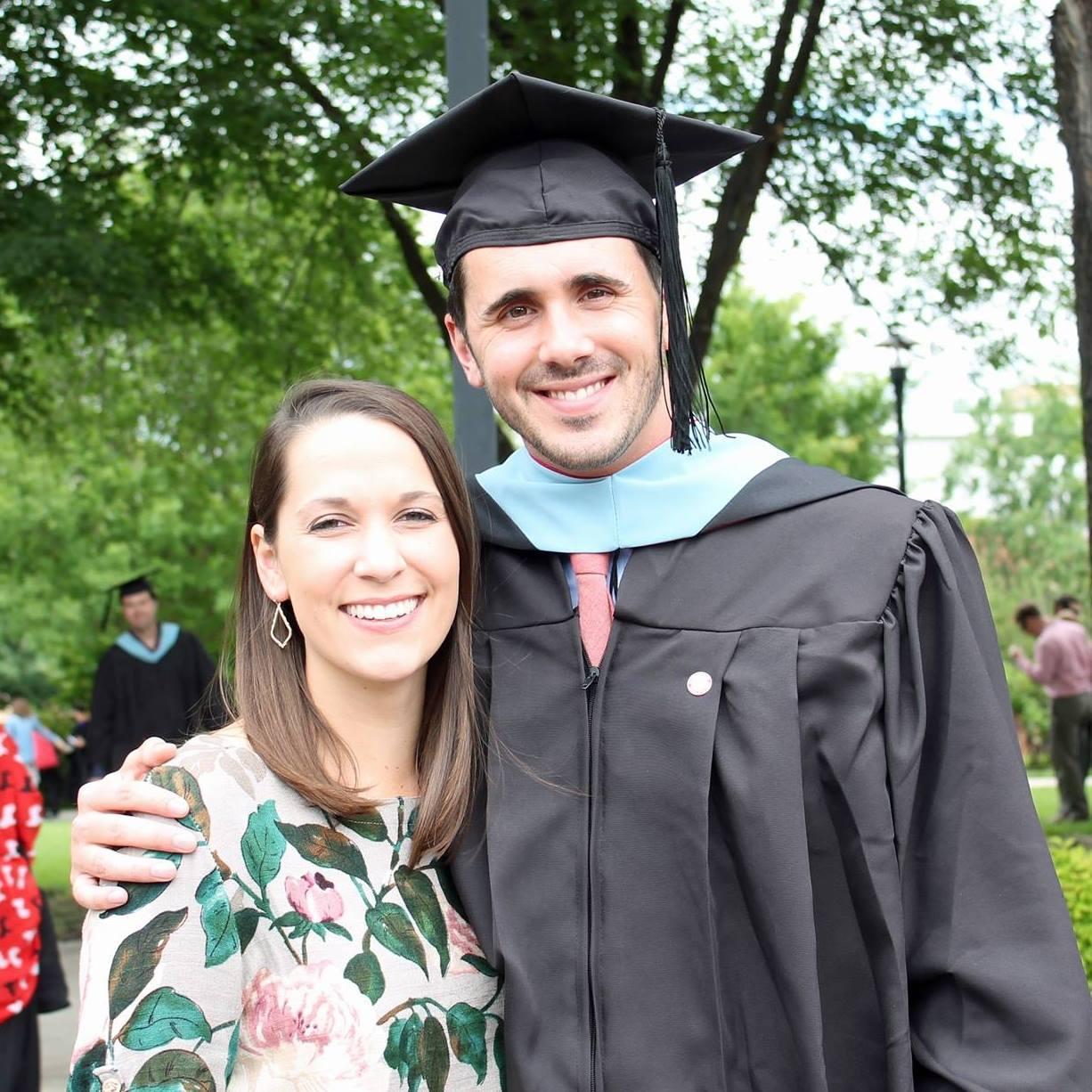 Jimmy's 2017 Master's graduation