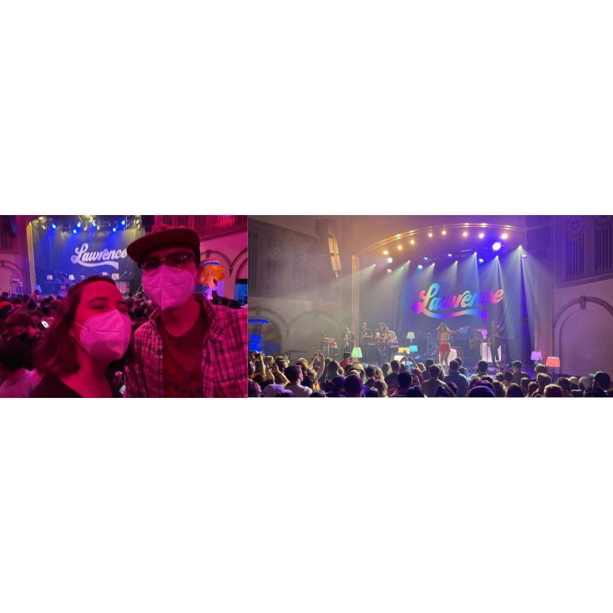 First concert together - Lawrence (10/14/21)