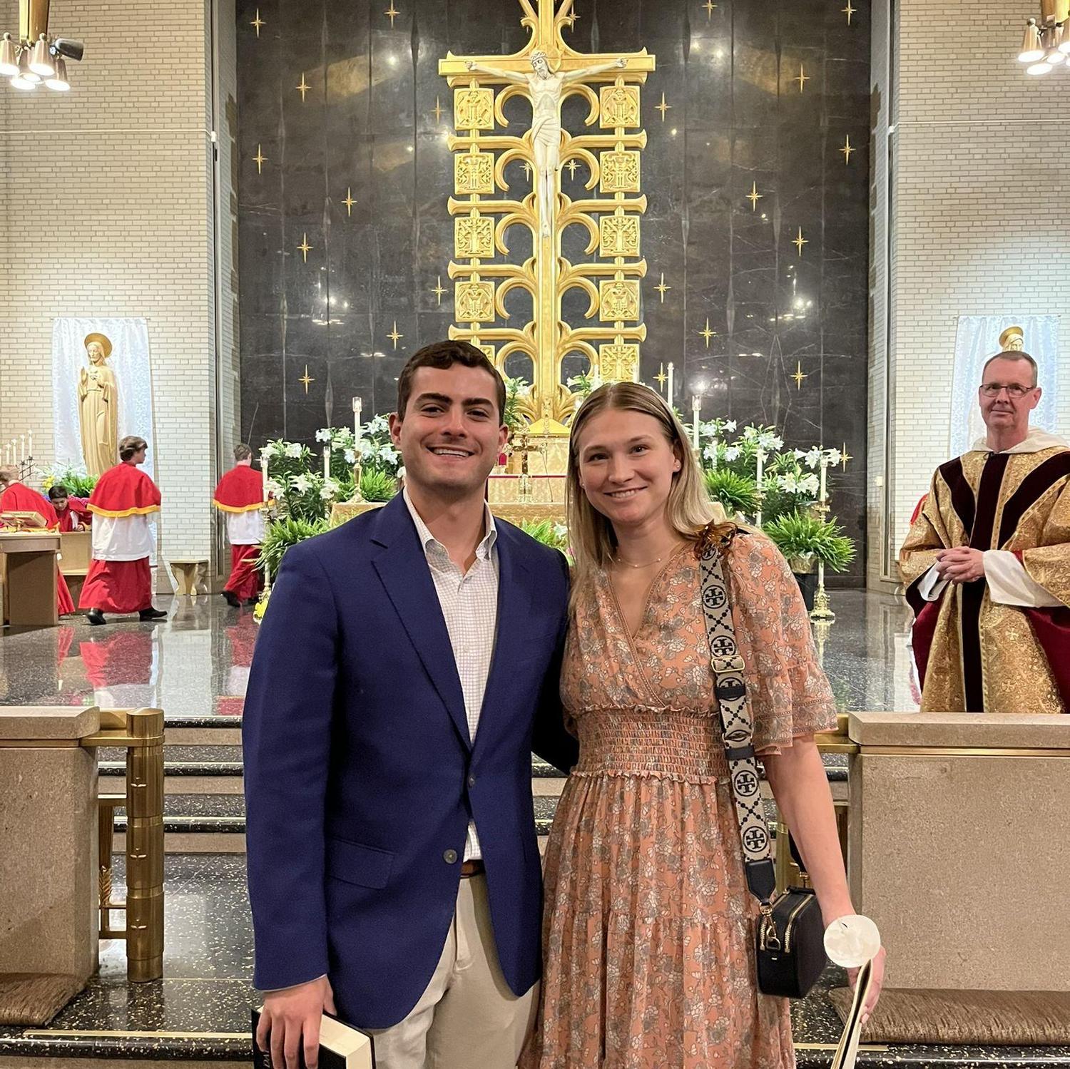 Easter Vigil Mass.