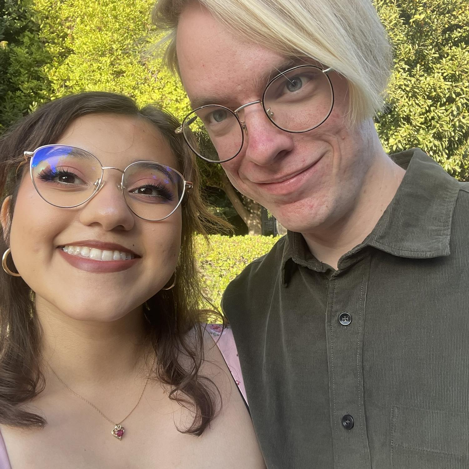 Each other’s date to a wedding