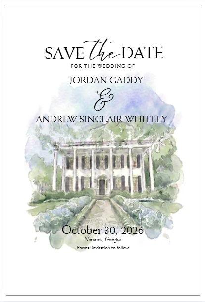The Wedding Website of Andrew Sinclair-Whitely and Jordan Gaddy