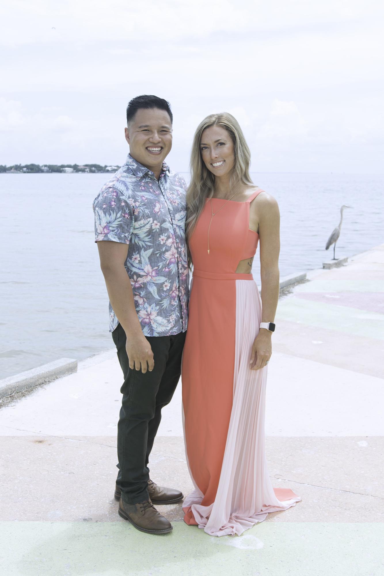 Our engagement shoot in Tampa, Florida 2021