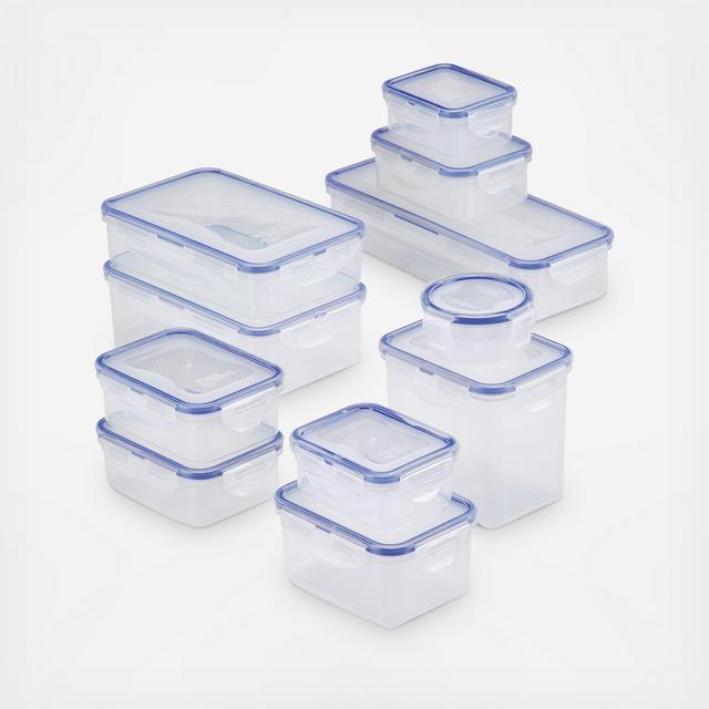 Lock & Lock, Easy Essentials 22-Piece Food Storage Container Set | Zola