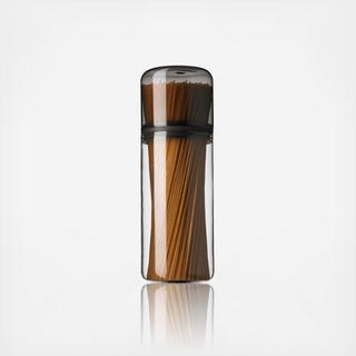 Extra Large Smoke Juuri Storage Glass