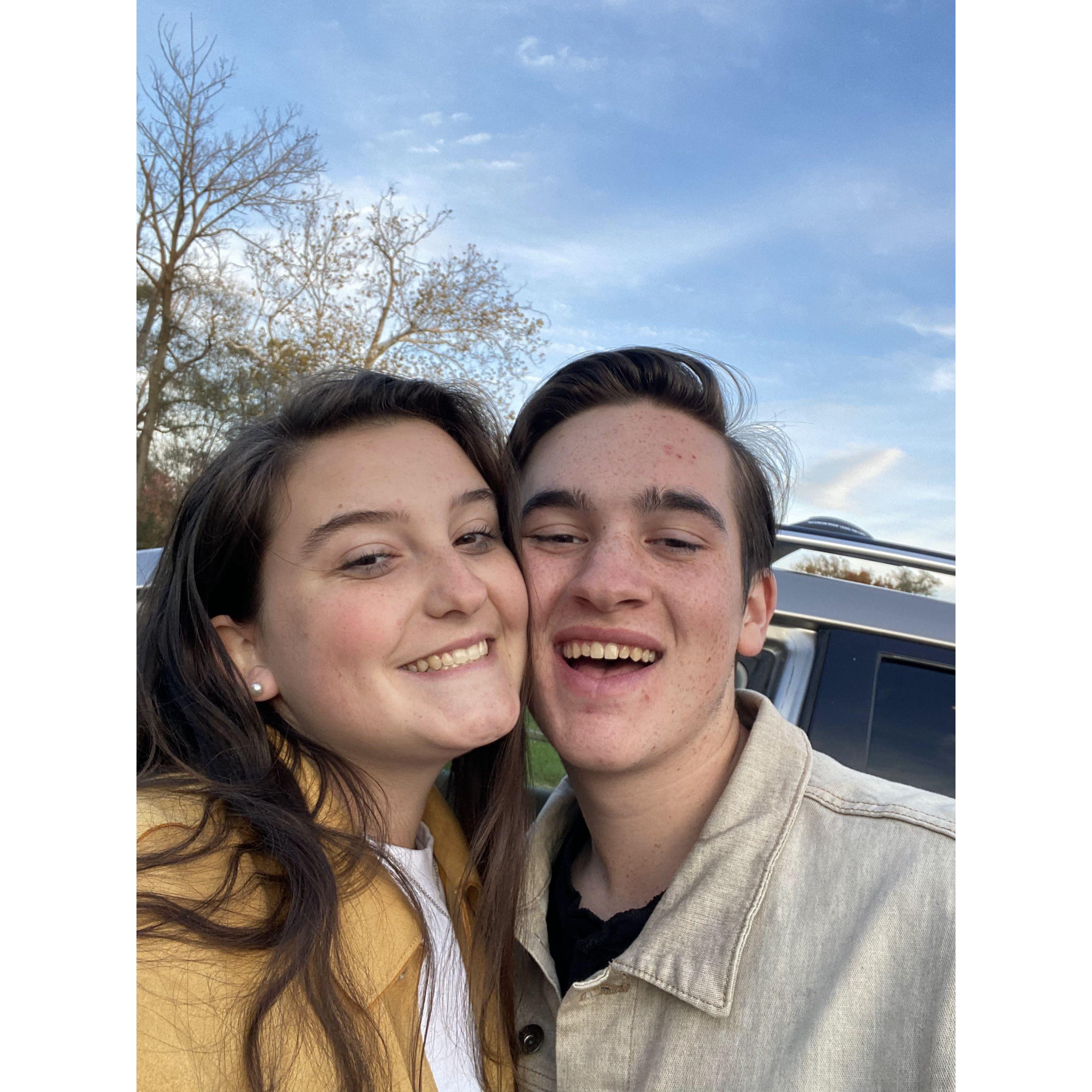 One of our long distance dates!