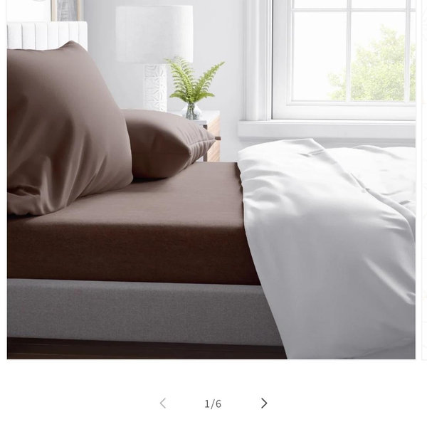 King Size Sheets—Chocolate