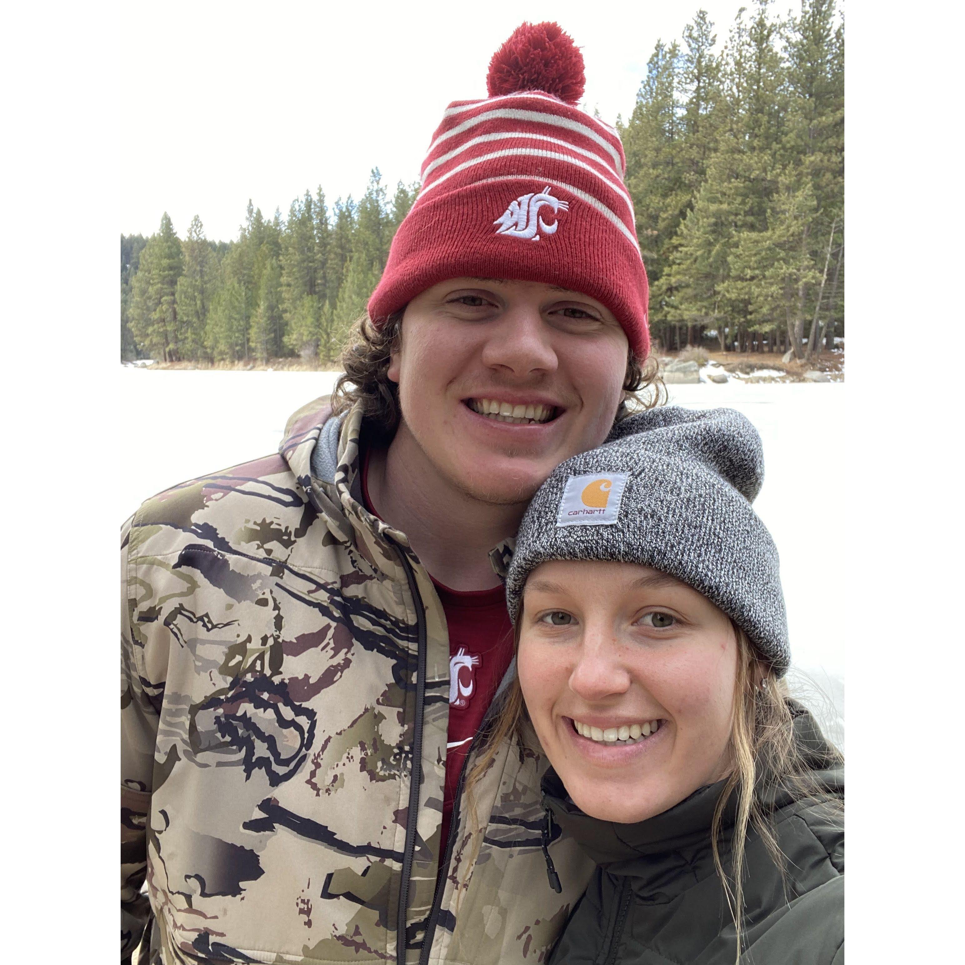 Camping fun at Winchester Lake! Spring Break 2022