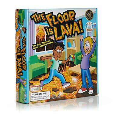 The Floor is Lava - Interactive Game for Kids and Adults - Promotes Physical Activity - Indoor and Outdoor Safe