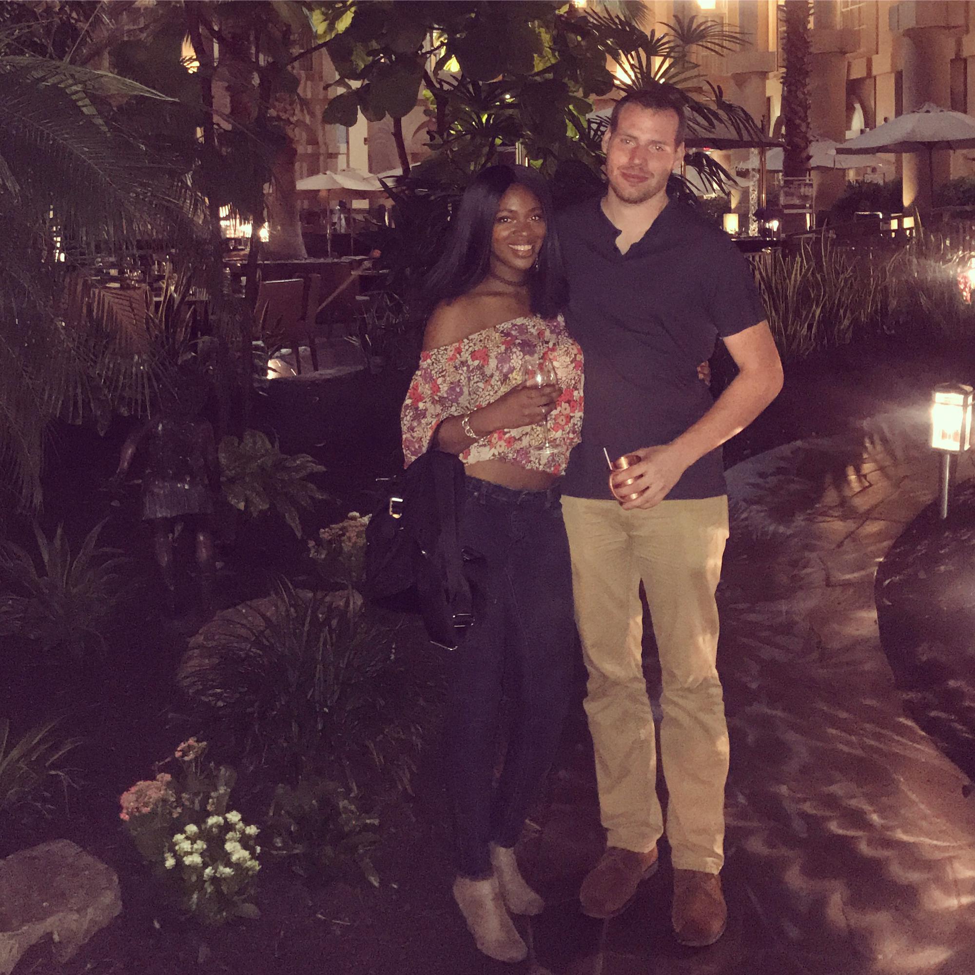 That time we went to a garden inside a hotel