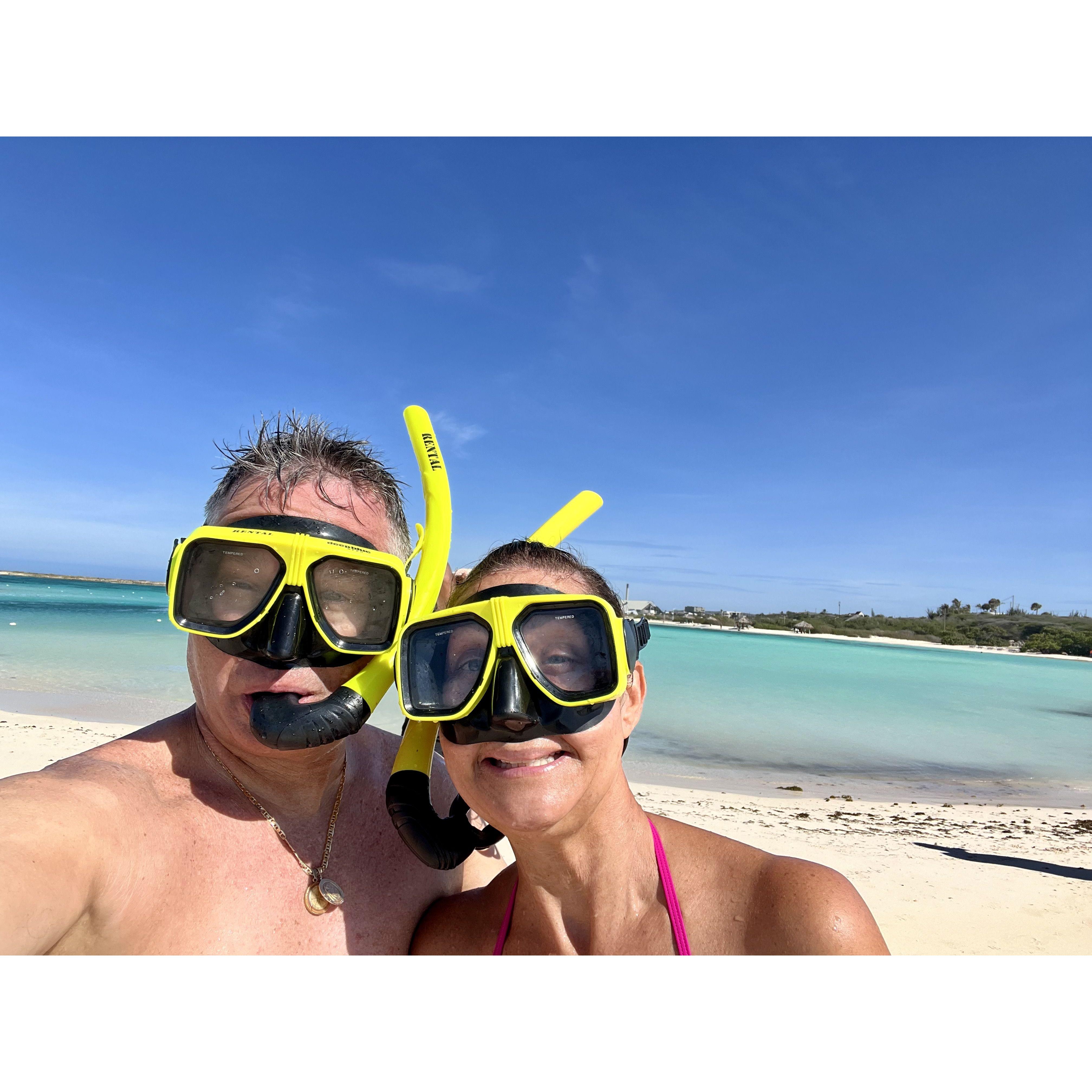 Snorkeling in Aruba