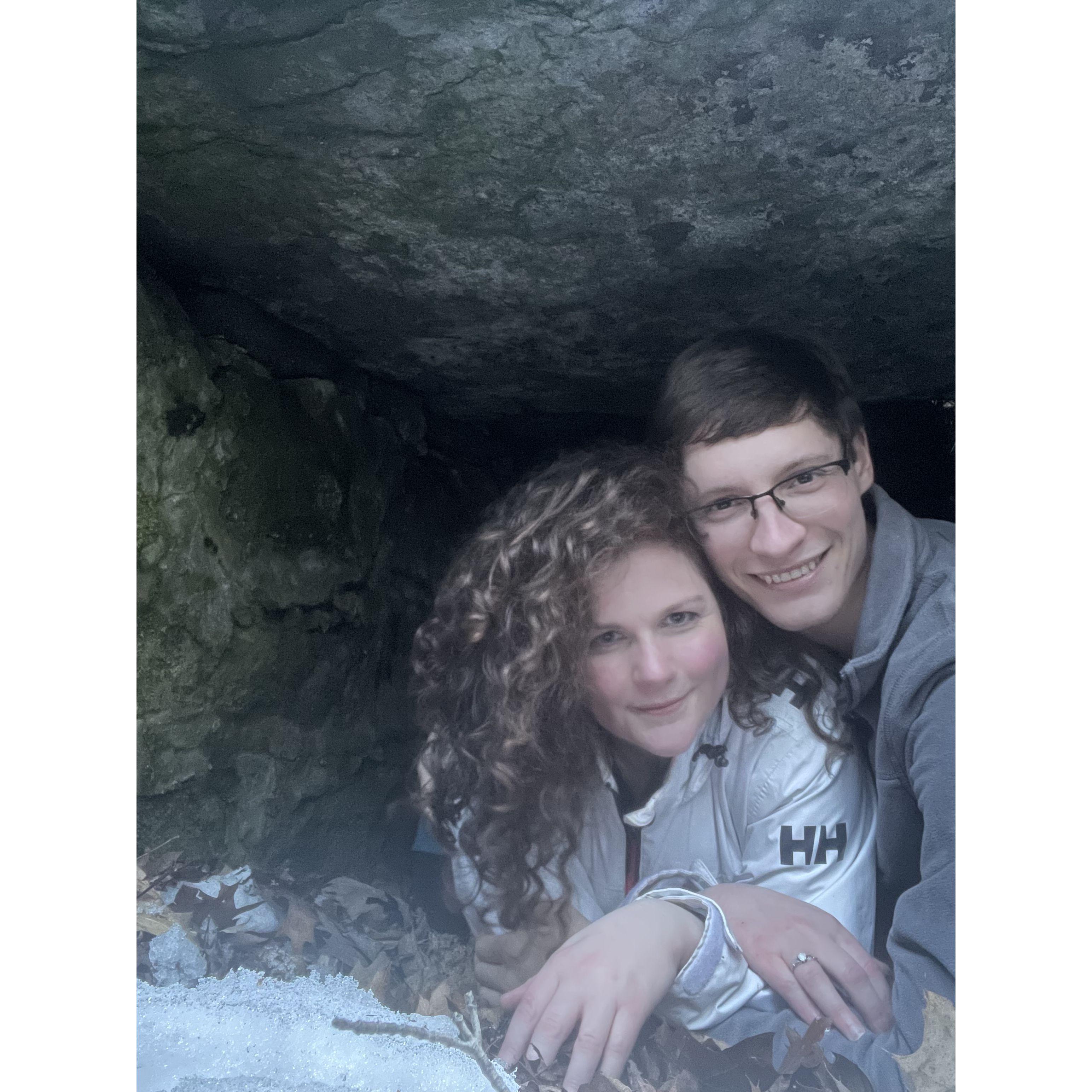 Somehow we always find ourselves snuggled up under a pile of rocks. Eh, its warm and cozy with you there, who am I to judge?