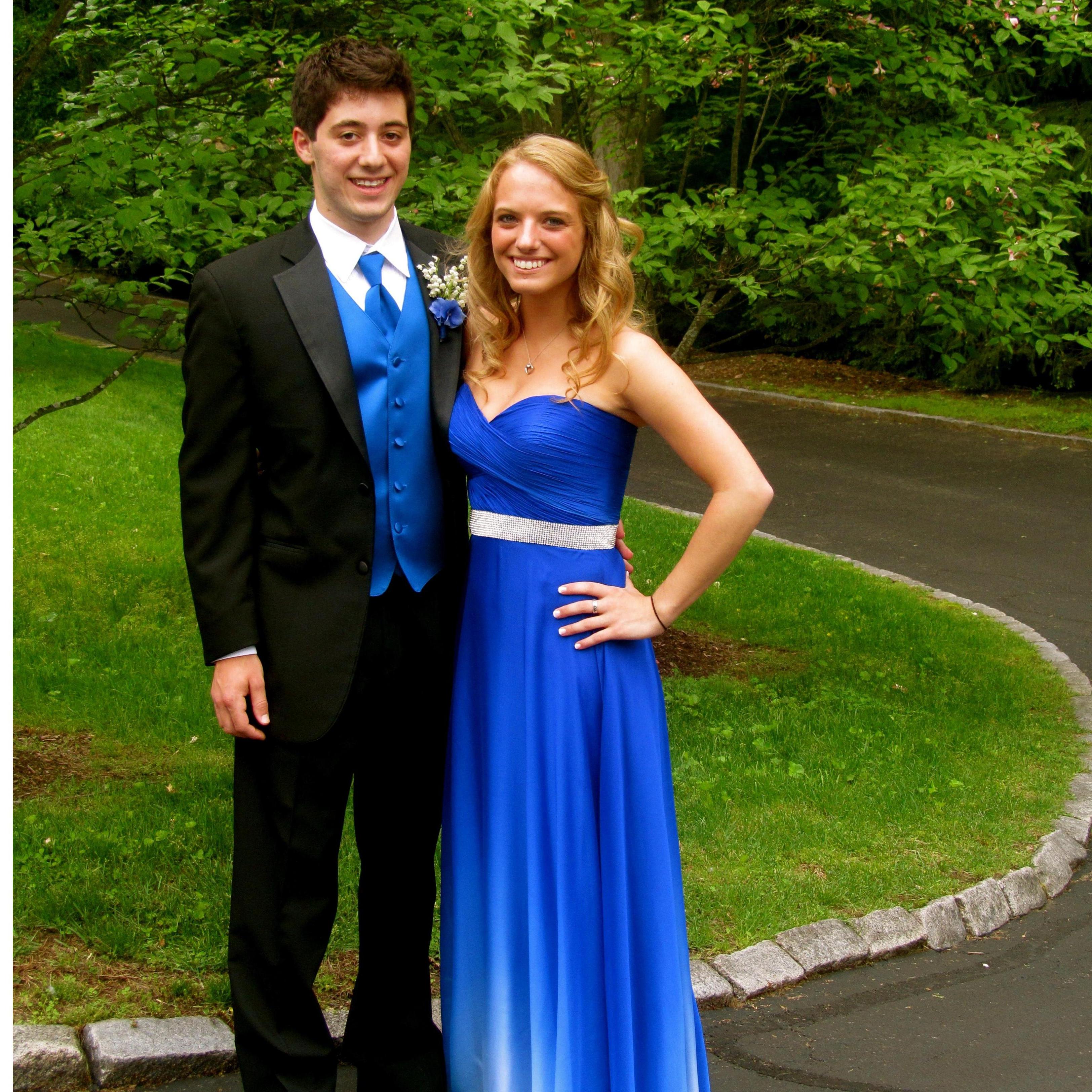 Taylor's senior prom. 2011.