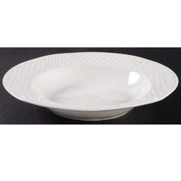 Tiffany Weave Large Rim Soup Bowl by Tiffany