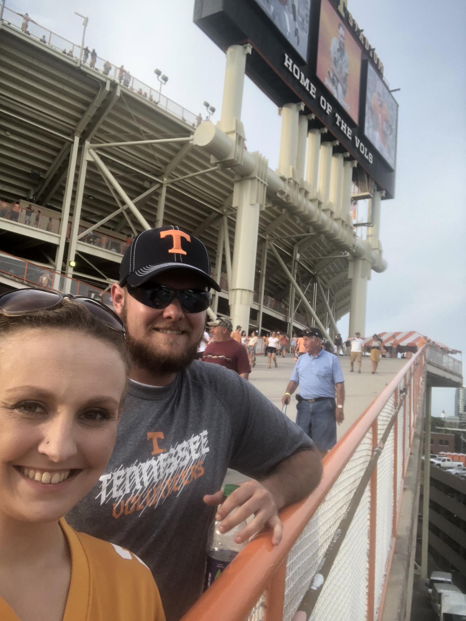 Orange is in our blood, and Vol games are our favorite date days ❤️