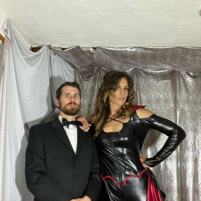 Murder Mystery Party at Phil and Ali's. Santa Fe, NM. October 2021.