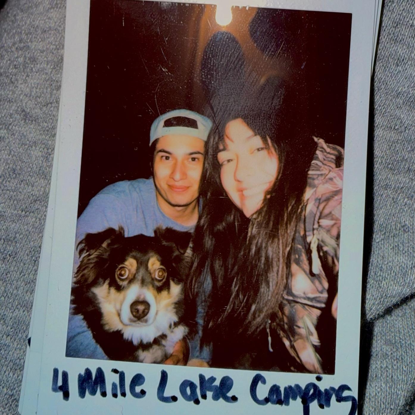 Camping at 4 mile lake with our son during Rubens visit to Oregon!