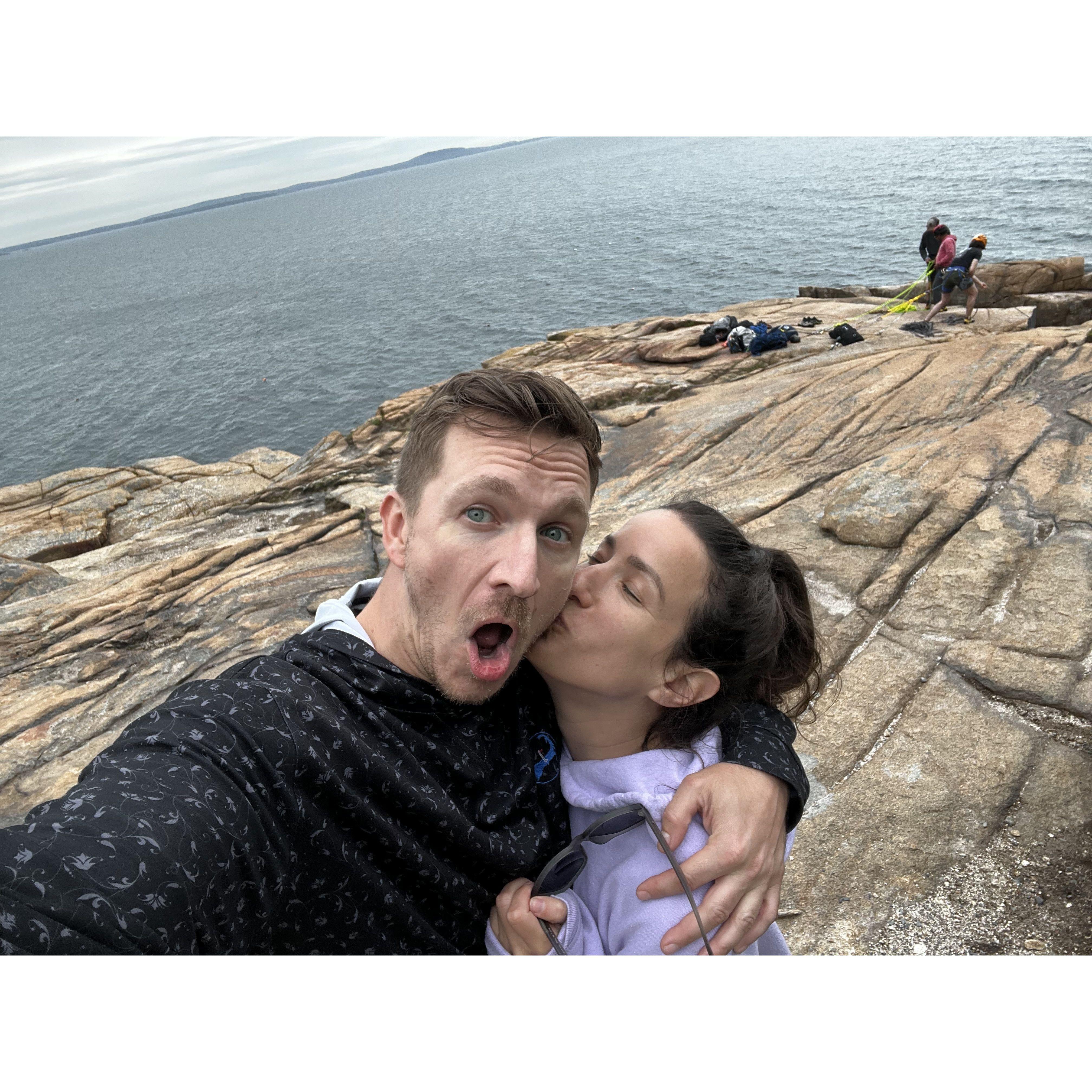 Hiking in Acadia National Park