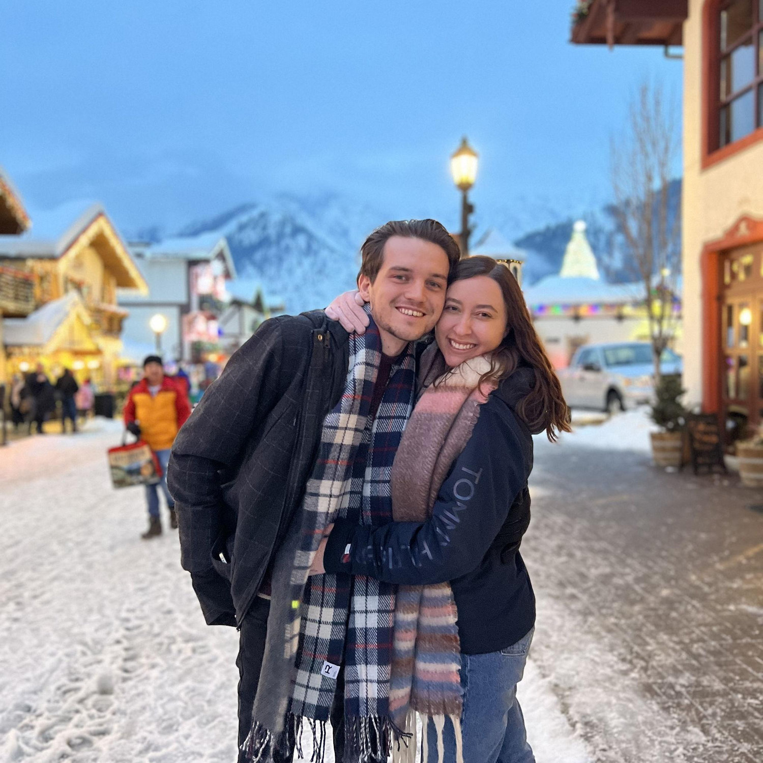 They just couldn't stay away from the idyllic Leavenworth as a regular travel destination.