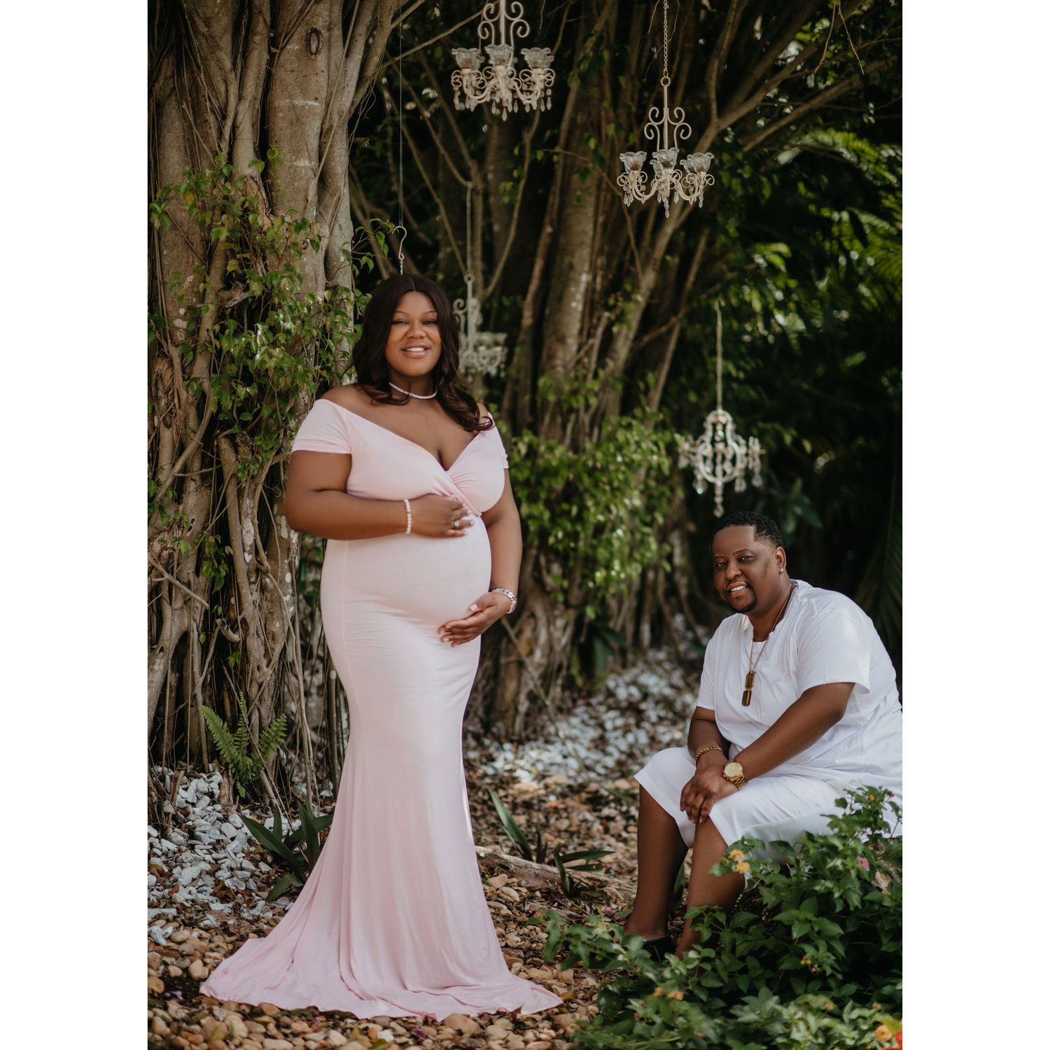 While our love deepened our family grew.