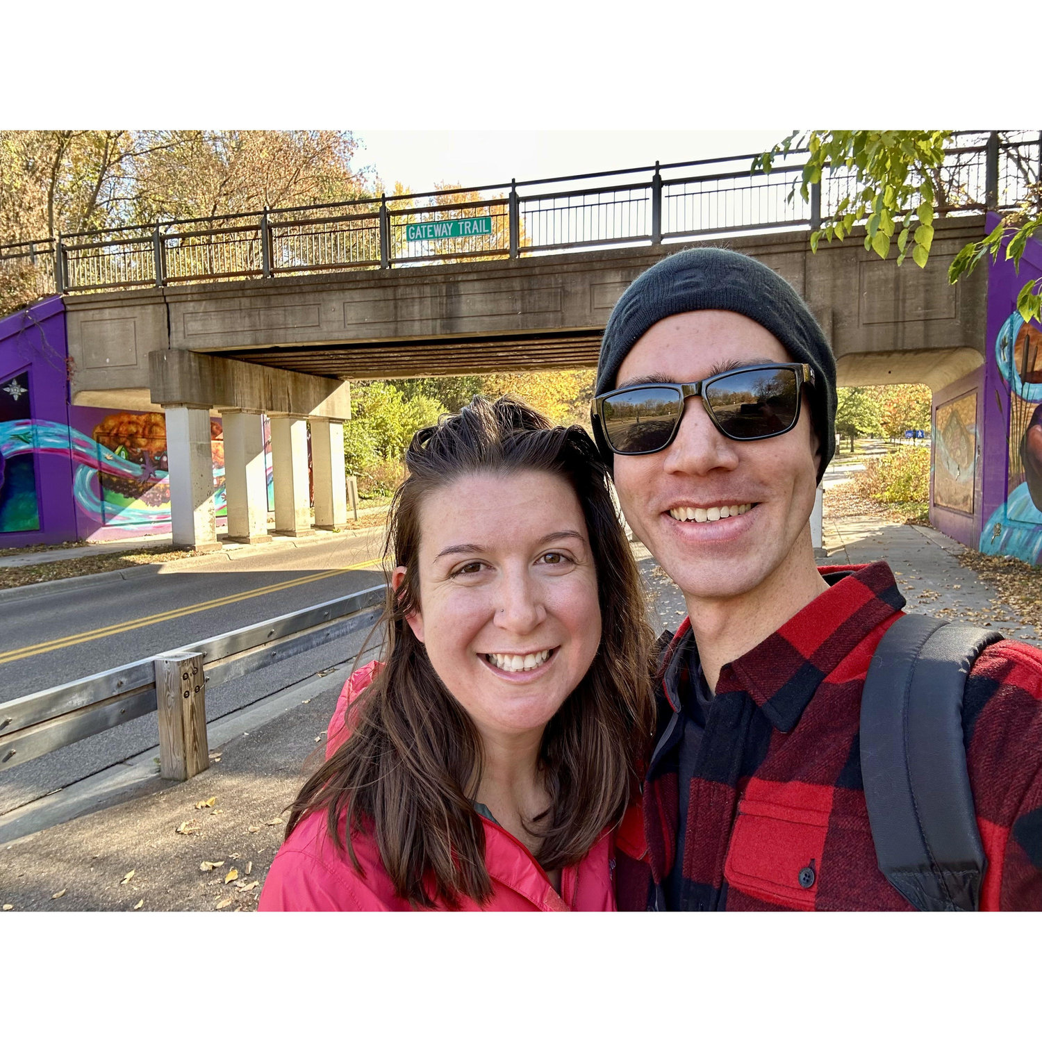We biked from Becca's house in St. Paul to Stillwater and back on a beautiful fall day.