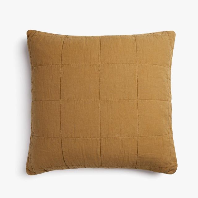 Parachute Linen Box Quilted Euro Sham