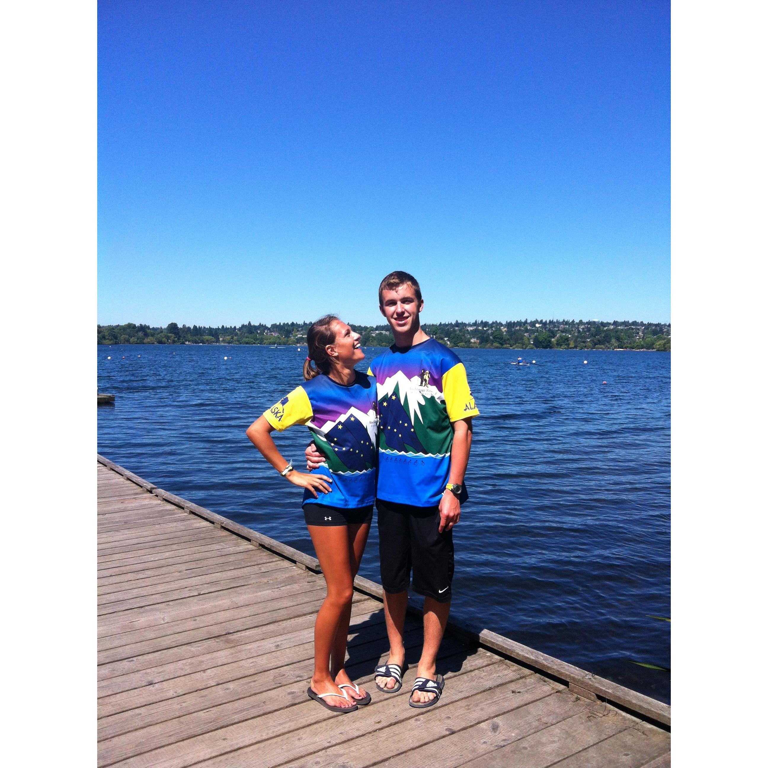 Rowing regatta in WA 2012