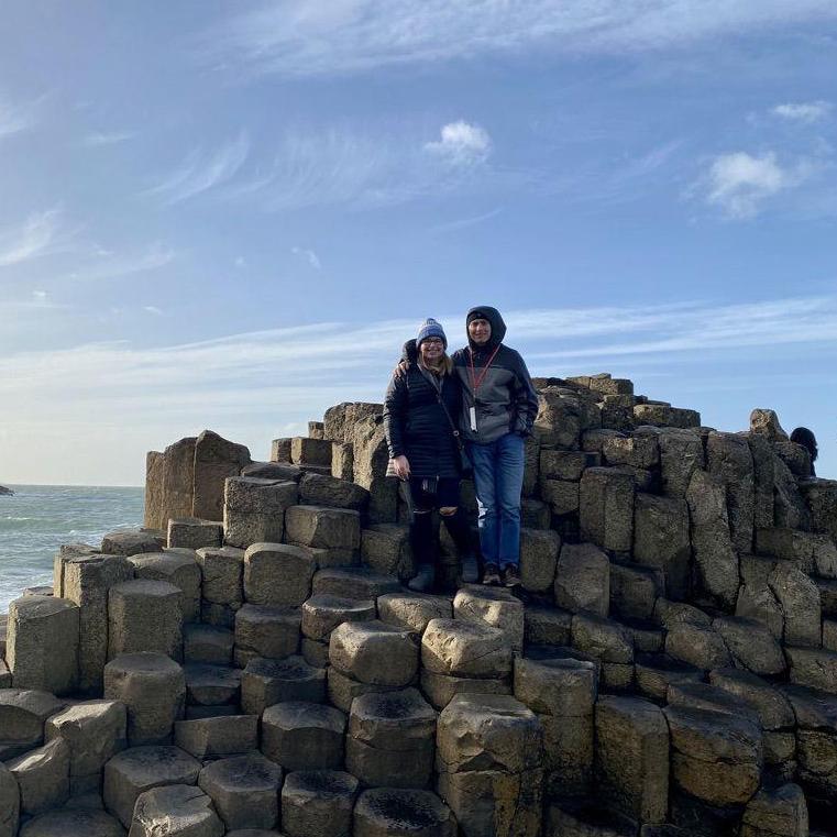 February 2020 - Valentine's Day in Belfast, Giant's Causeway, Northern Ireland