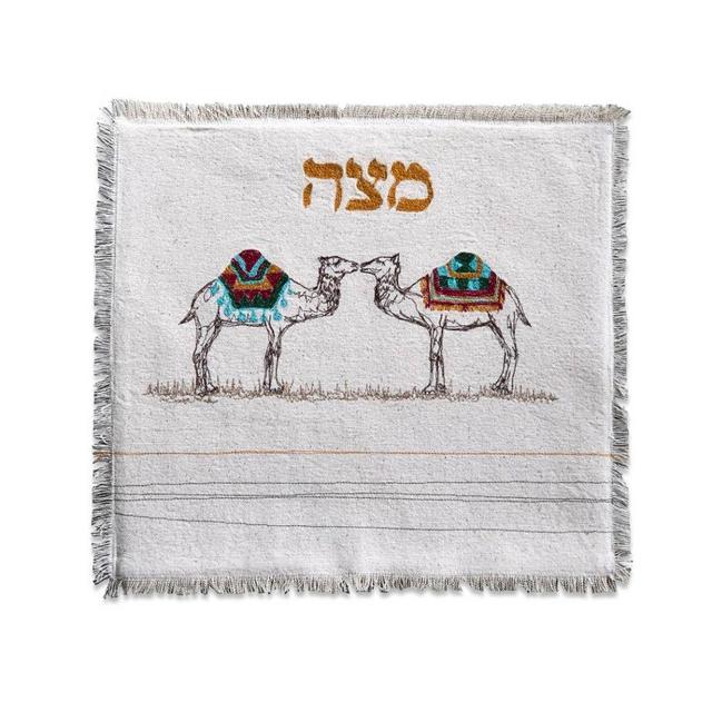Camels Matzah Cover by Leo's Dry Goods