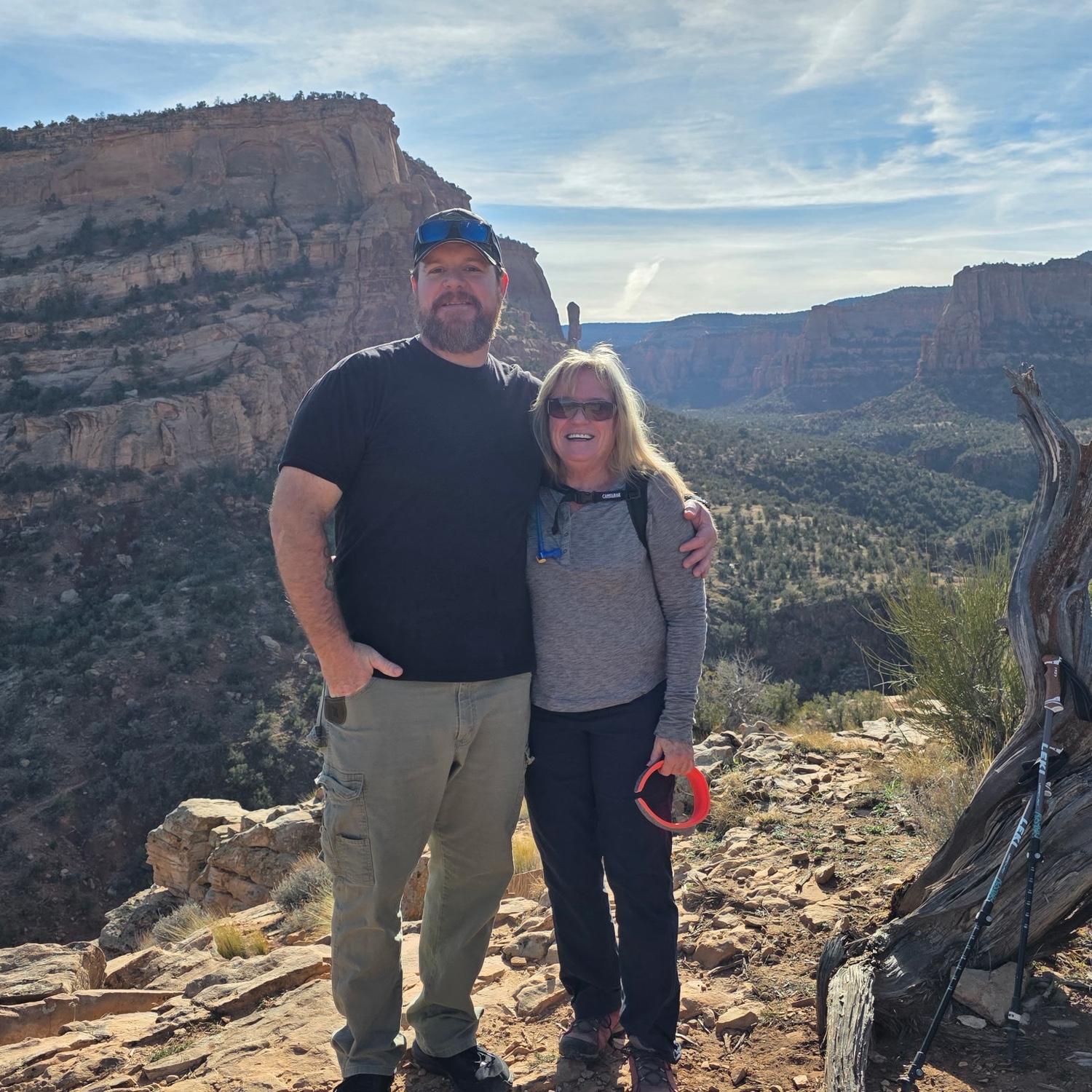 Brent and his mother Janet