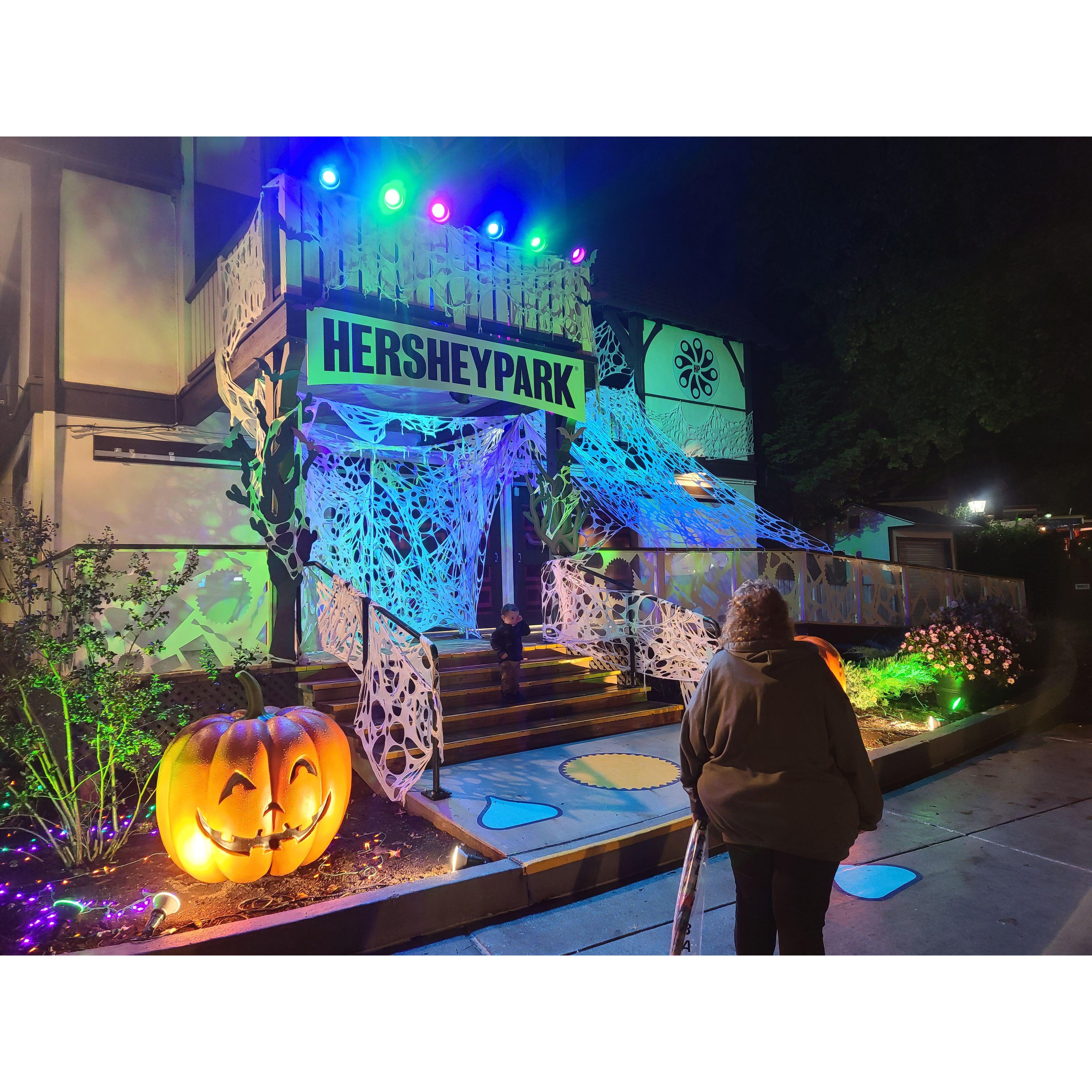 We spent all day here and stayed for Hershey Park in the Dark as well!