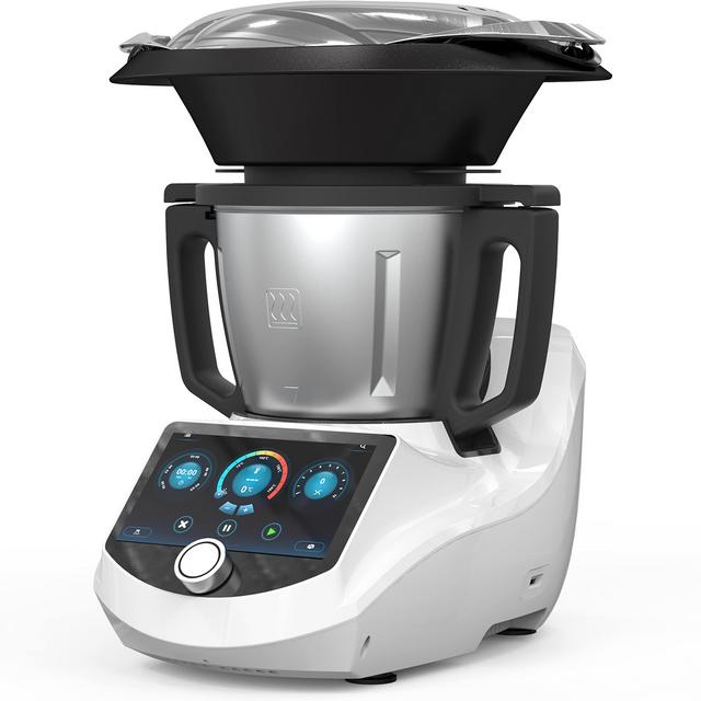 ChefRobot Kitchen Food Processor Robot Smart All-In-One Cooker,Chopper,Steamer,Juicer,Blender,Boil,Knead,Weigh, Multi-Functional Self-Cleaning with Guided Recipes,WiFi Built-In,App Control
