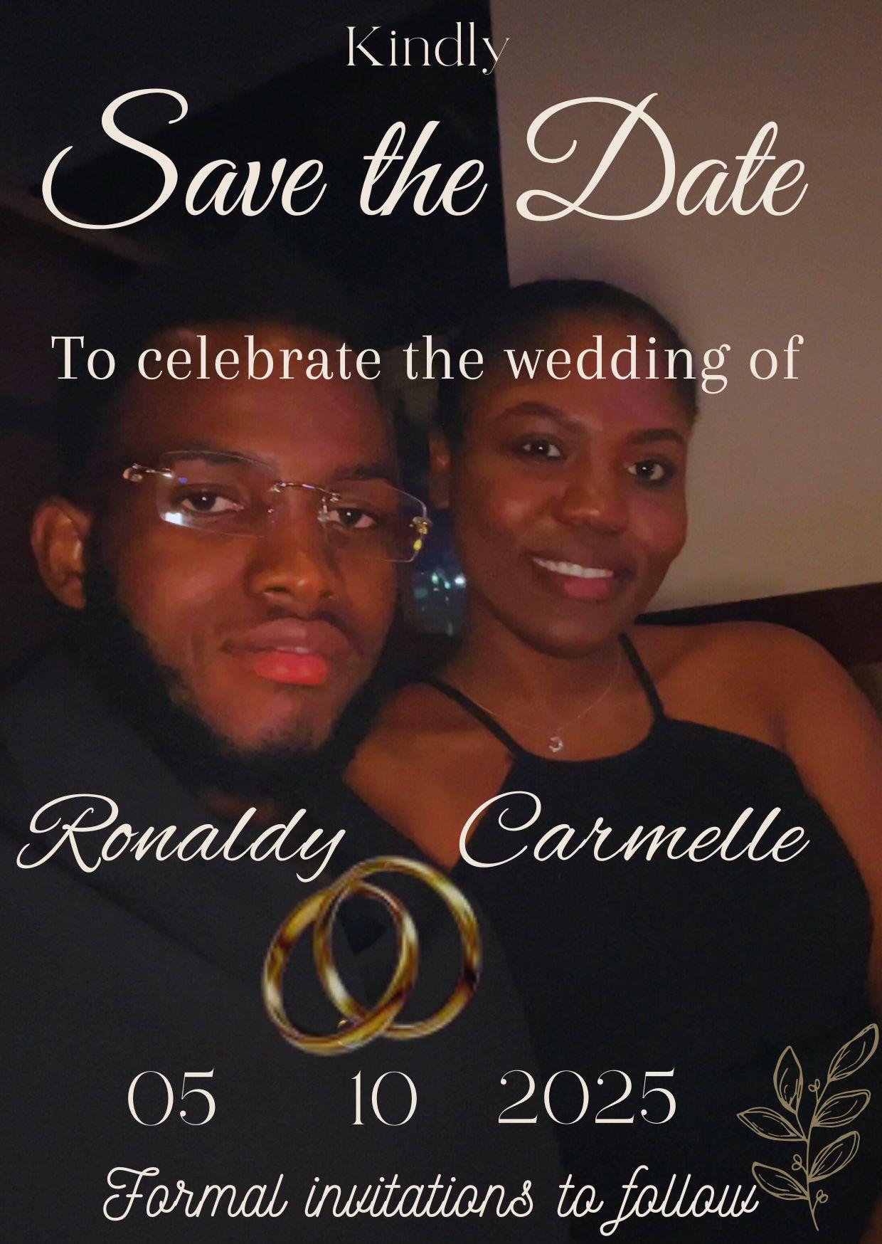 The Wedding Website of Yves Carmelle Colas and Ronaldy Colas