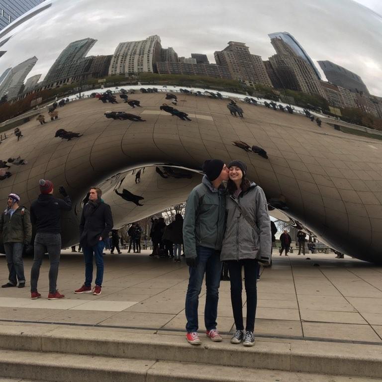 Visiting the Bean in Chicago in 2016