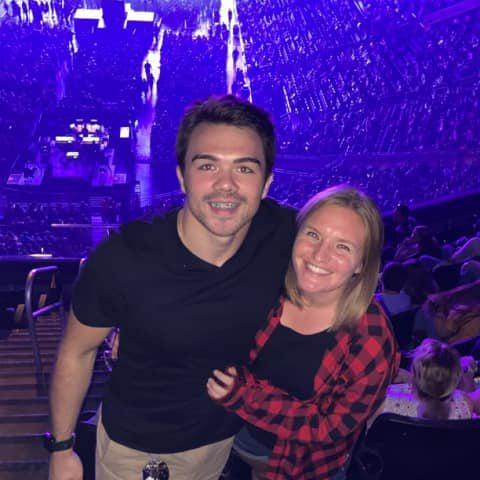 Dan and Shay concert for our 6 month anniversary!