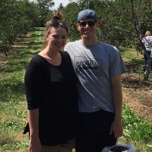 Cherry picking in Door County, Wisconsin :: Summer 2015
