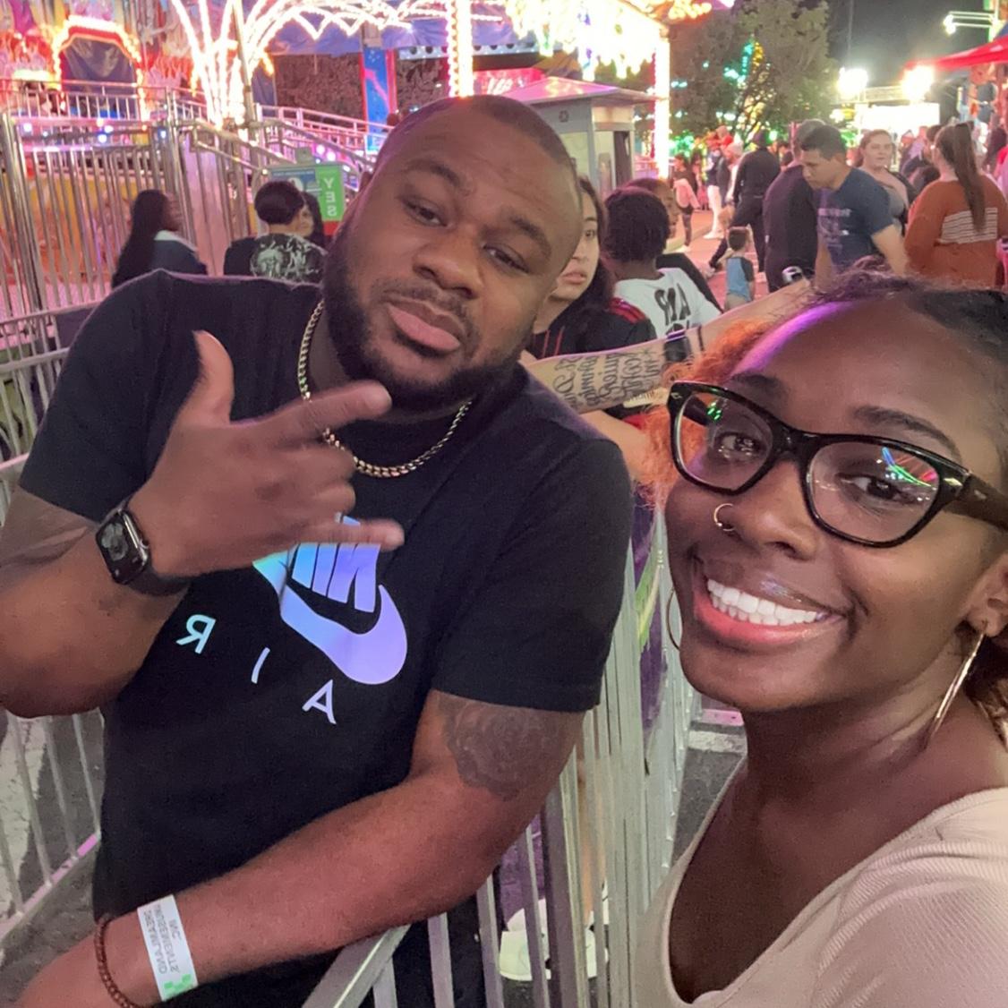 Before Zack got on the ride that I told him not to get on