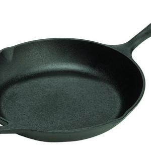 Lodge LCS3 Cast Iron Chef's Skillet, Pre-Seasoned, 10-inch